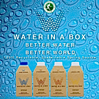 New in stock! Water in a box